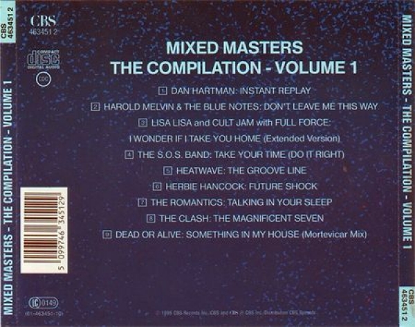 Various Artists - Mixed Masters: The Compilation Volume 1 CD 1989