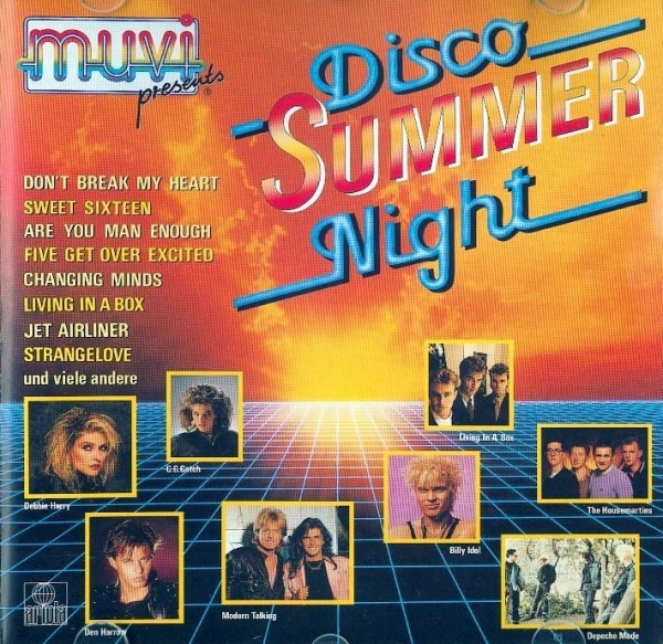 Various Artists - Muvi Presents Disco Summer Night CD 1987