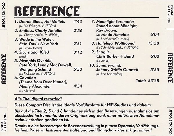 Various Artists - Reference CD 1983