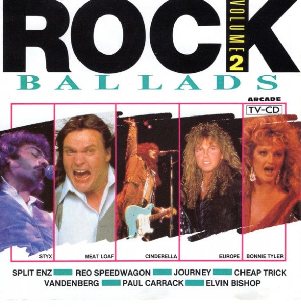 Various Artists - Rock Ballads Volume 2 CD 1989