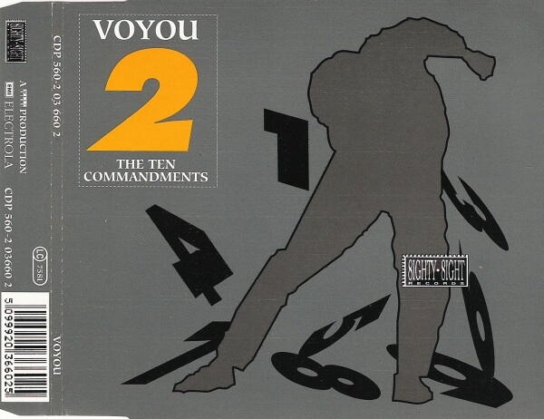 Voyou - The Ten Commandments CD Single 1989
