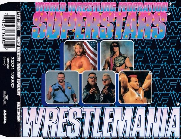 WWF Superstars (PWL) - Wrestlemania CD Single 1993
